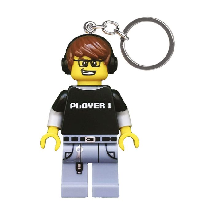 LEGO Minifigures Light-Up Keychain Video Game Guy 8 cm    