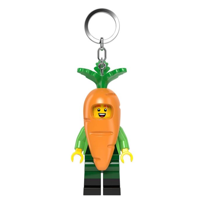 LEGO Minifigures Light-Up Keychain Carrot Mascot 8 cm