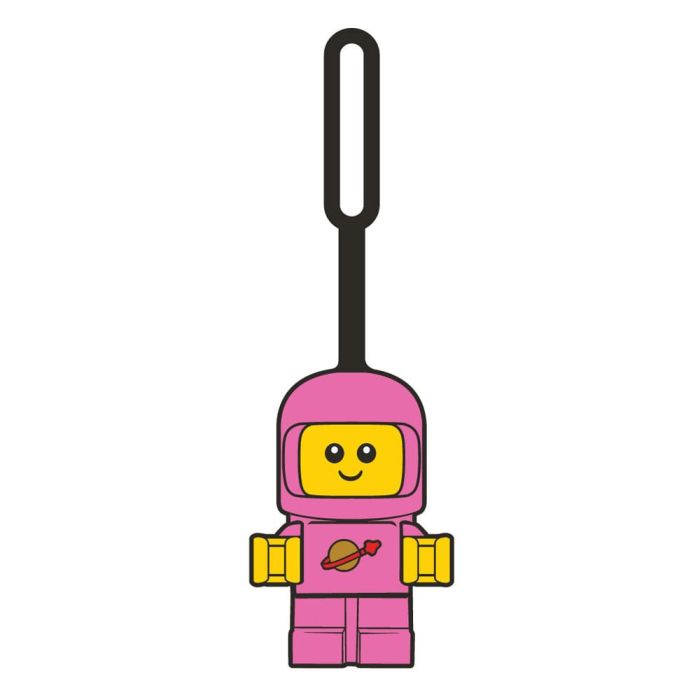 LEGO Minifigures Luggage tag Spacebaby Pink 10 cm  