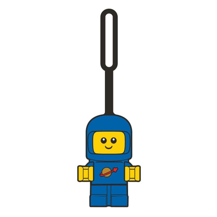 LEGO Minifigures Luggage tag Spacebaby Blue 10 cm  