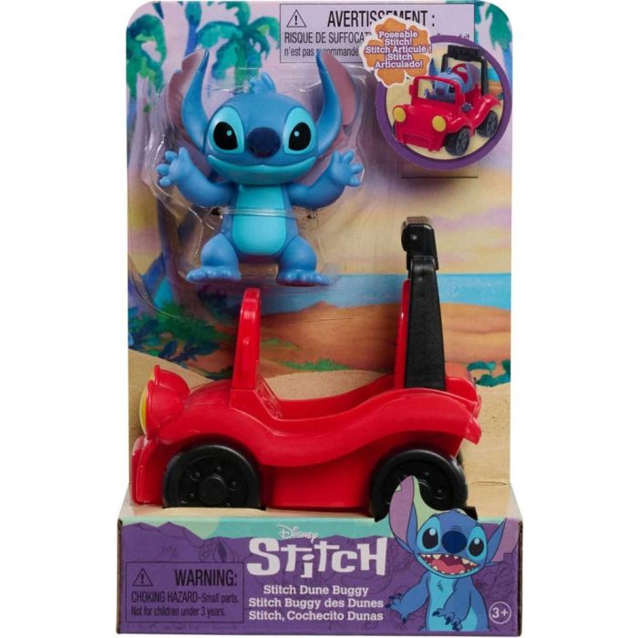 Lilo & Stitch Mini Figure Playset Stitch & beach buggy 7,5 cm