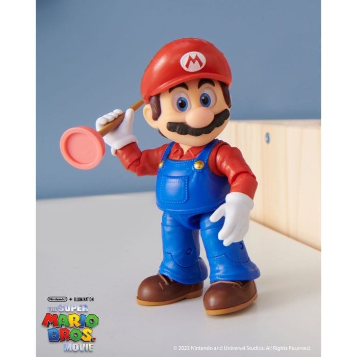 The Super Mario Bros. Movie Action Figure Mario 13 cm