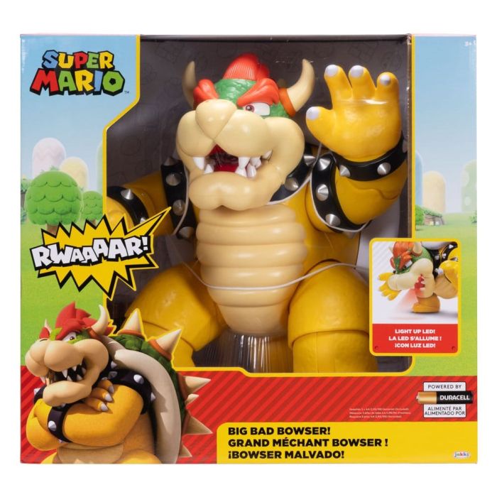 Super Mario Action Figure Big Bad Bowser 30 cm