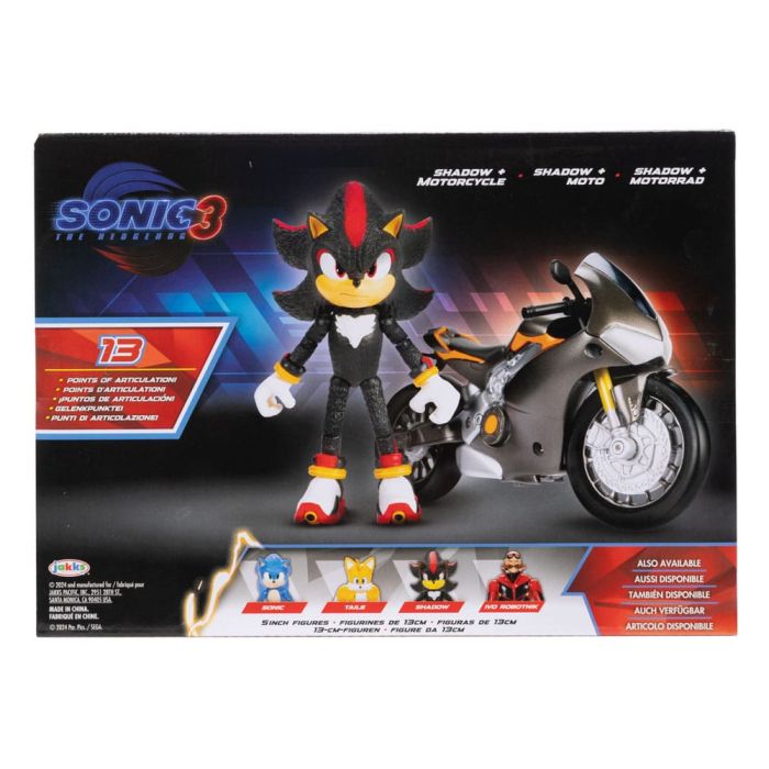 Sonic - The Hedgehog Movie 3 Action Figure with Vehicle 13 cm  