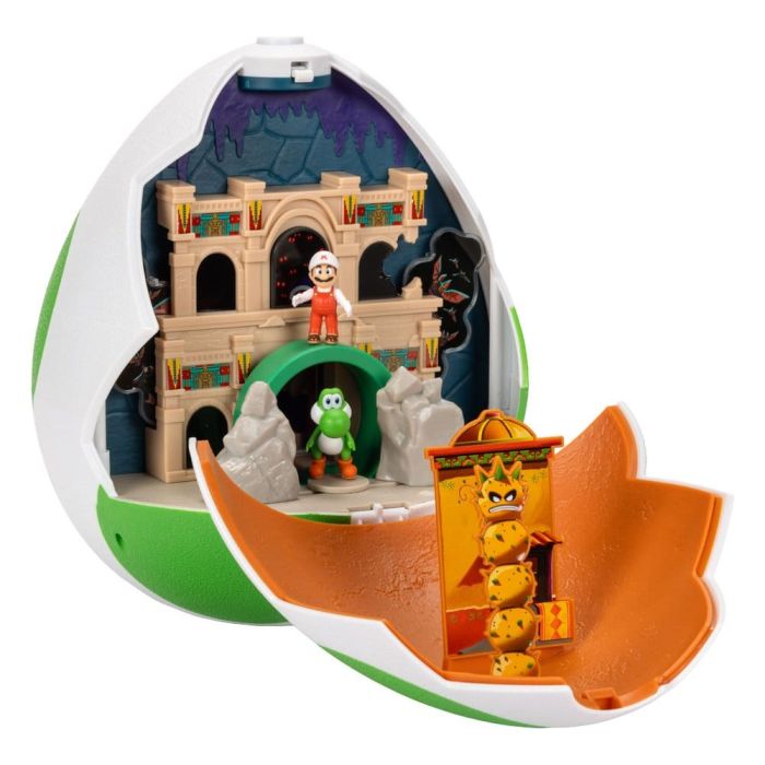 The Super Mario Galaxy Movie Playset with 2 Mini Figures Yoshi Egg