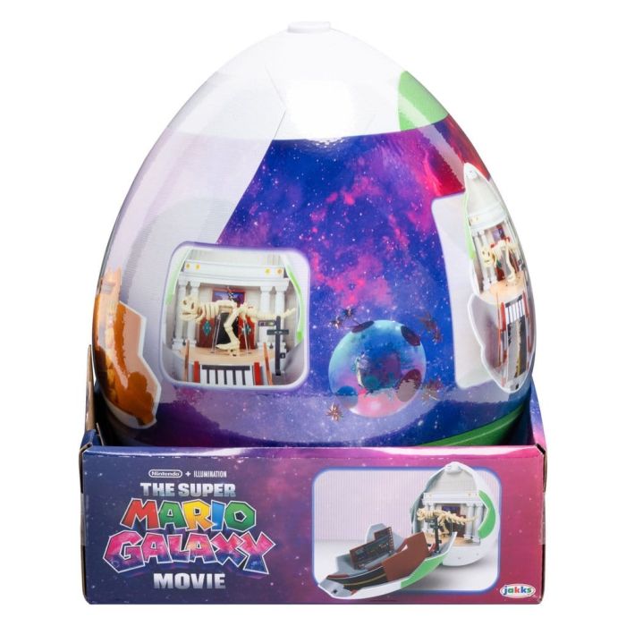 The Super Mario Galaxy Movie Playset with 2 Mini Figures Yoshi Egg