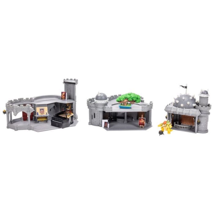 The Super Mario Galaxy Movie Deluxe Playset with 1 Mini Figure Bowser Castle