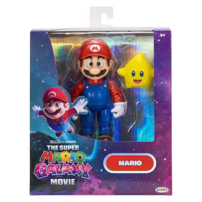 The Super Mario Galaxy Movie Action Figure Mario 13 cm
