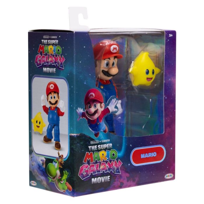 The Super Mario Galaxy Movie Action Figure Mario 13 cm
