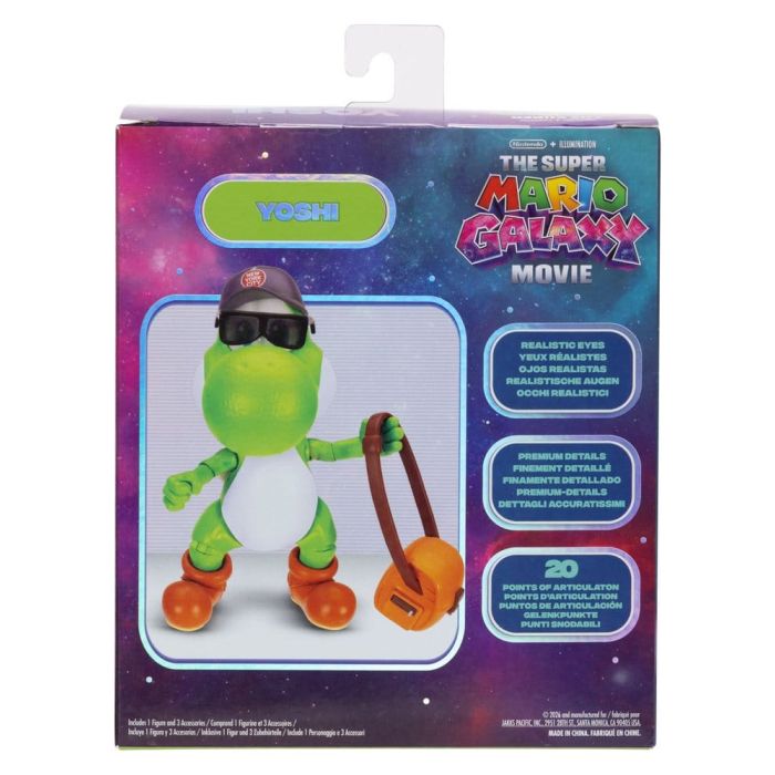 The Super Mario Galaxy Movie Action Figure Yoshi 13 cm