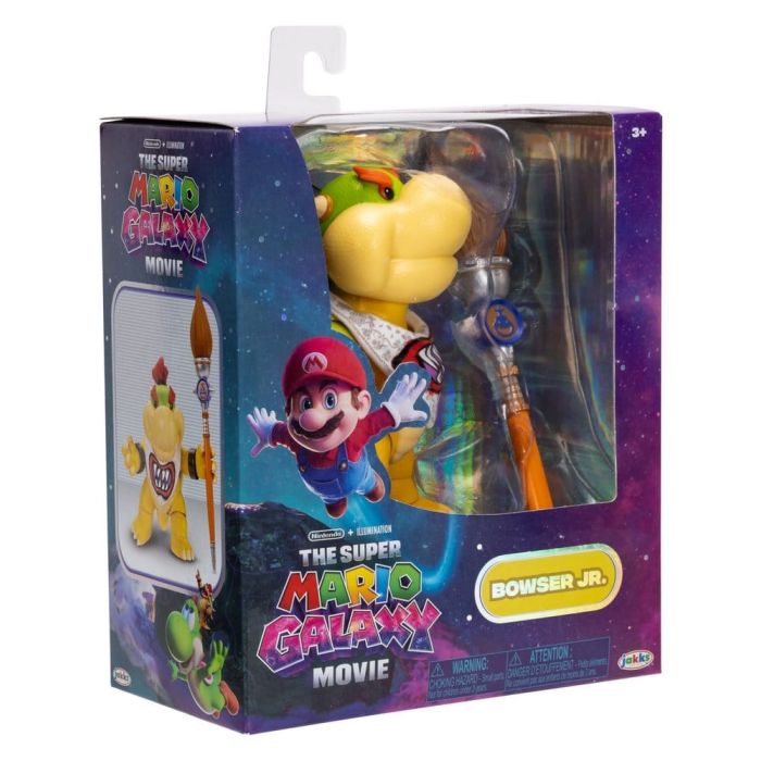 The Super Mario Galaxy Movie Action Figure Bowser Jr. 13 cm