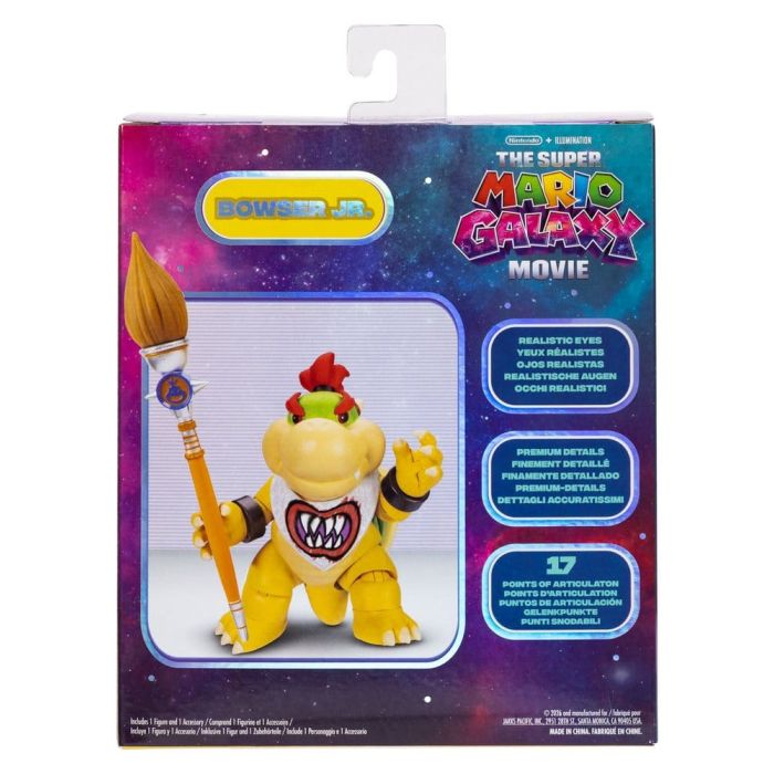 The Super Mario Galaxy Movie Action Figure Bowser Jr. 13 cm