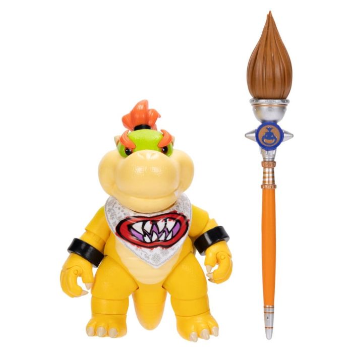 The Super Mario Galaxy Movie Action Figure Bowser Jr. 13 cm