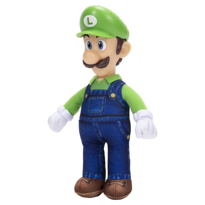 The Super Mario Galaxy Movie Plush Figure Luigi 23 cm