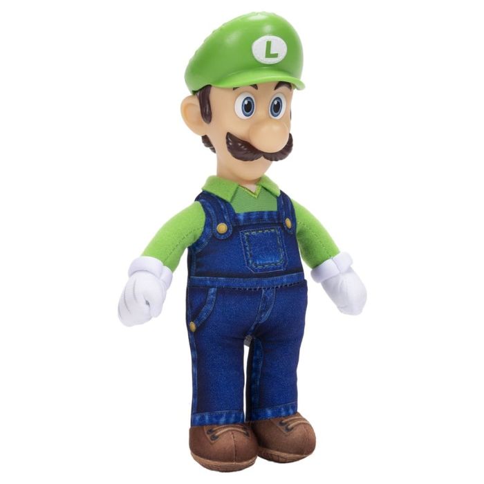 The Super Mario Galaxy Movie Plush Figure Luigi 23 cm