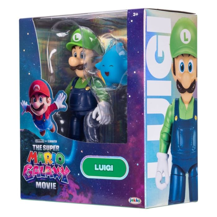 The Super Mario Galaxy Movie Action Figure Luigi 13 cm