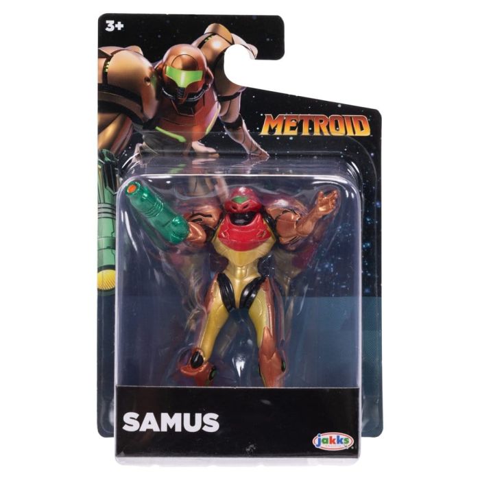World of Nintendo Metroid Actionfigure Samus 6 cm