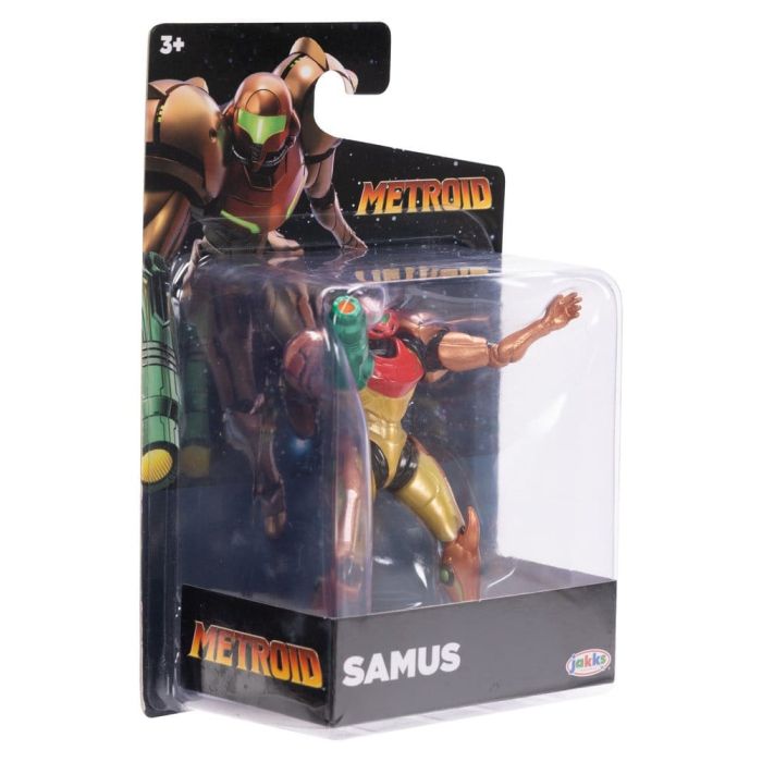 World of Nintendo Metroid Actionfigure Samus 6 cm