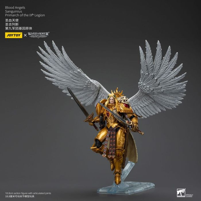 Warhammer The Horus Heresy Action Figure 1/18 Blood Angels Sanguinius Primarch of the IXth Legion 19 cm   