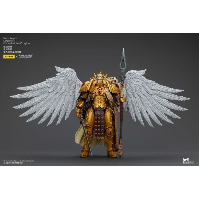 Warhammer The Horus Heresy Action Figure 1/18 Blood Angels Sanguinius Primarch of the IXth Legion 19 cm   