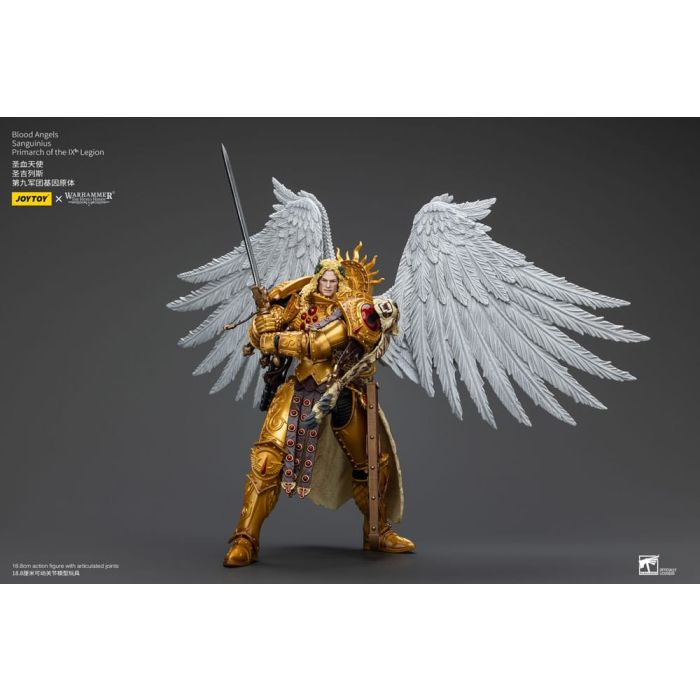 Warhammer The Horus Heresy Action Figure 1/18 Blood Angels Sanguinius Primarch of the IXth Legion 19 cm   