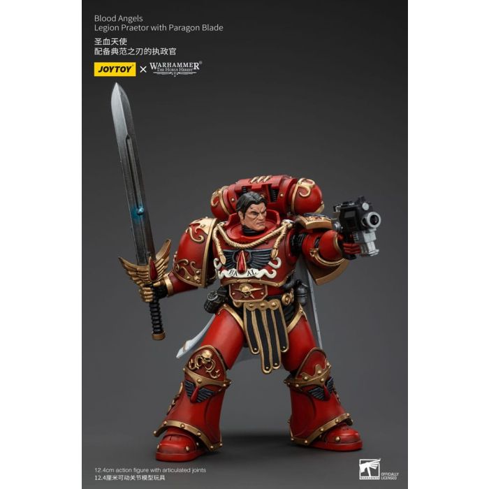 Warhammer The Horus Heresy Action Figure 1/18 Blood Angels Legion Praetor with Paragon Blade 13 cm