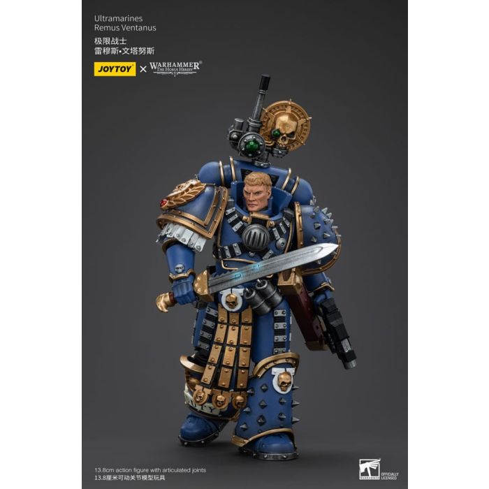 Warhammer The Horus Heresy Action Figure 1/18 Ultramarines Remus Ventanus 14 cm