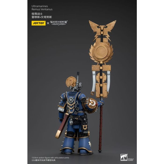 Warhammer The Horus Heresy Action Figure 1/18 Ultramarines Remus Ventanus 14 cm