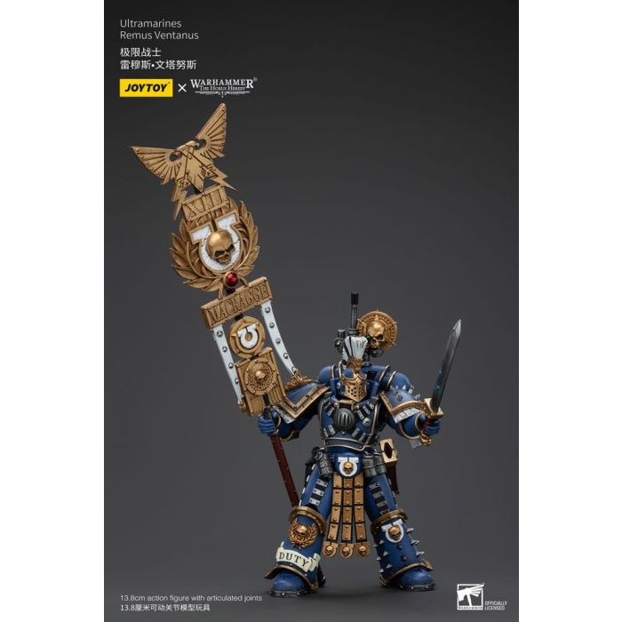 Warhammer The Horus Heresy Action Figure 1/18 Ultramarines Remus Ventanus 14 cm