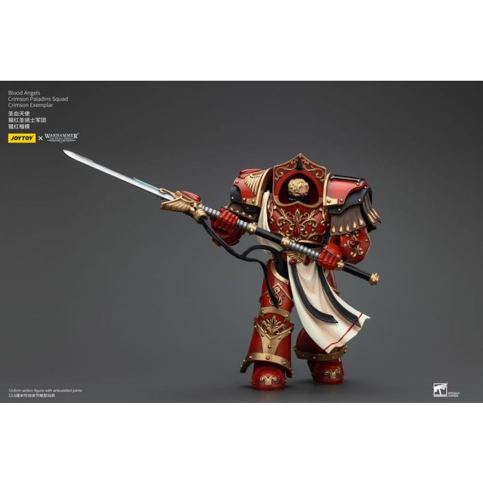 Warhammer The Horus Heresy Action Figure 1/18 Blood Angels Crimson Paladins Squad Crimson Exemplar 14 cm