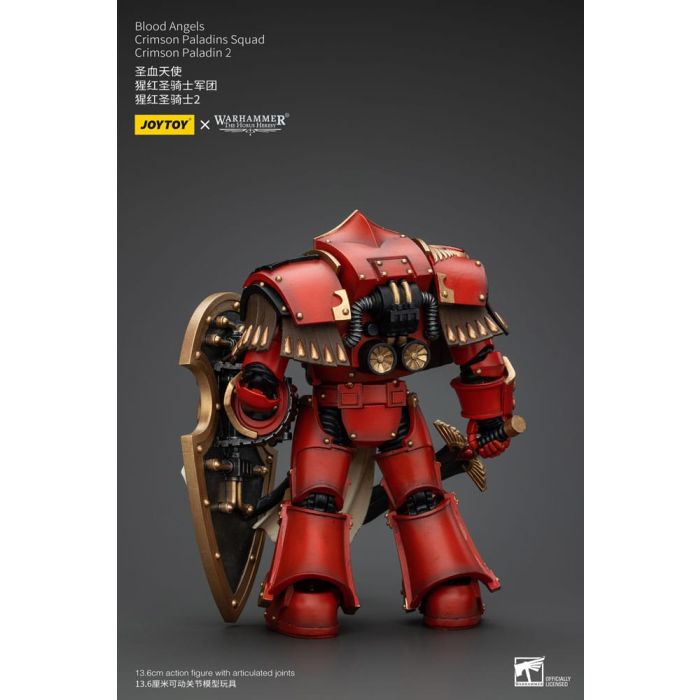 Warhammer The Horus Heresy Action Figure 1/18 Blood Angels Crimson Paladins Squad Crimson Paladin 2 14 cm   