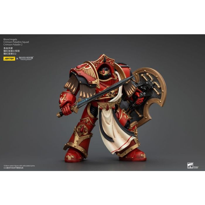 Warhammer The Horus Heresy Action Figure 1/18 Blood Angels Crimson Paladins Squad Crimson Paladin 2 14 cm   