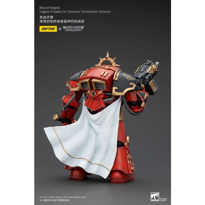 Warhammer The Horus Heresy Action Figure 1/18 Blood Angels Legion Praetor in Tartaros Terminator Armour 14 cm       