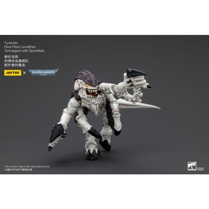 Warhammer 40k Action Figure 1/18 Tyranids Hive Fleet Leviathan Termagant with Spinefists 10 cm      