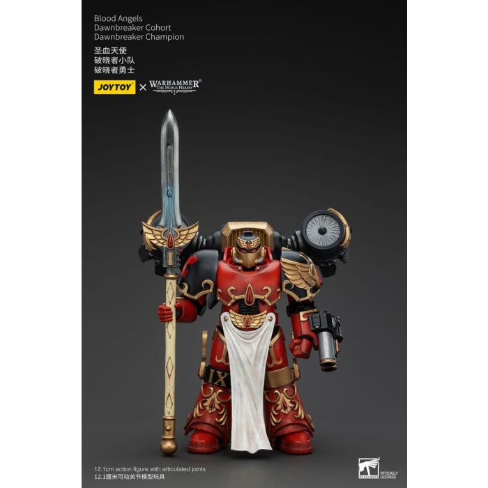 Warhammer The Horus Heresy Action Figure 1/18 Blood Angels Raldoron First Captain of the Blood Angels 13 cm        