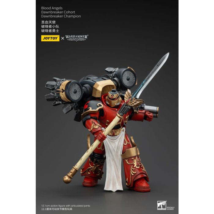 Warhammer The Horus Heresy Action Figure 1/18 Blood Angels Raldoron First Captain of the Blood Angels 13 cm        