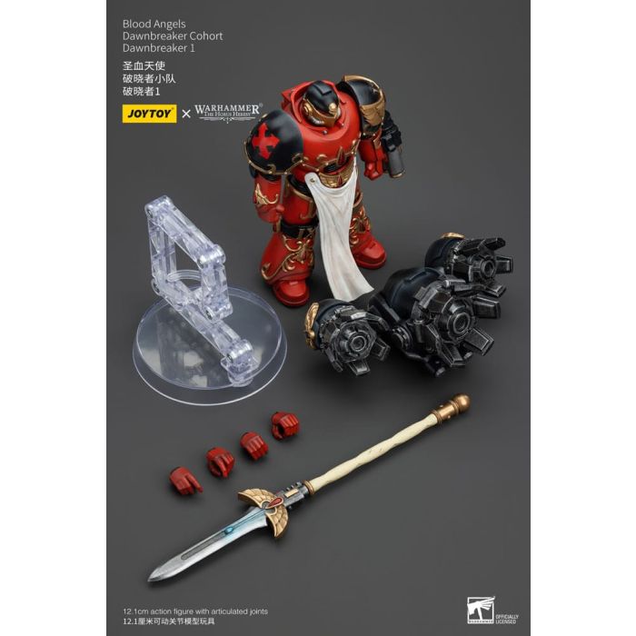 Warhammer The Horus Heresy Action Figure 1/18 Blood Angels Dawnbreaker Cohort Dawnbreaker 1 13 cm
