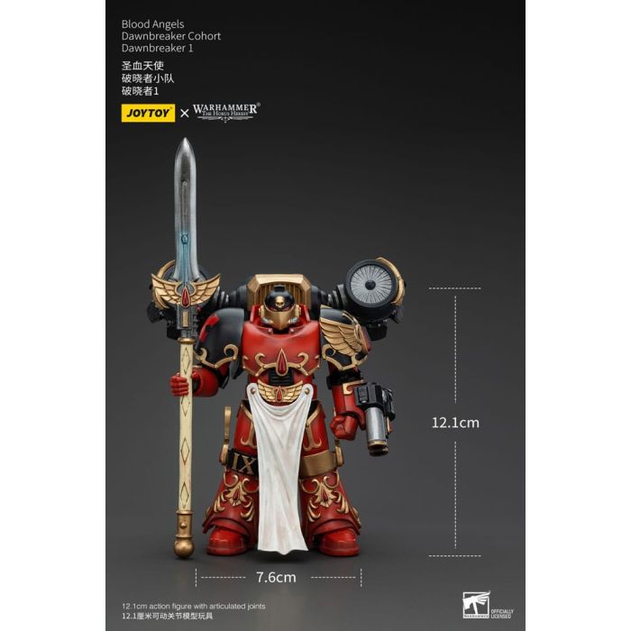 Warhammer The Horus Heresy Action Figure 1/18 Blood Angels Dawnbreaker Cohort Dawnbreaker 1 13 cm
