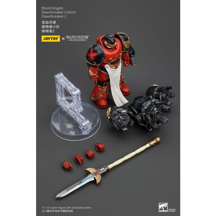 Warhammer The Horus Heresy Action Figure 1/18 Blood Angels Dawnbreaker Cohort Dawnbreaker 2 13 cm