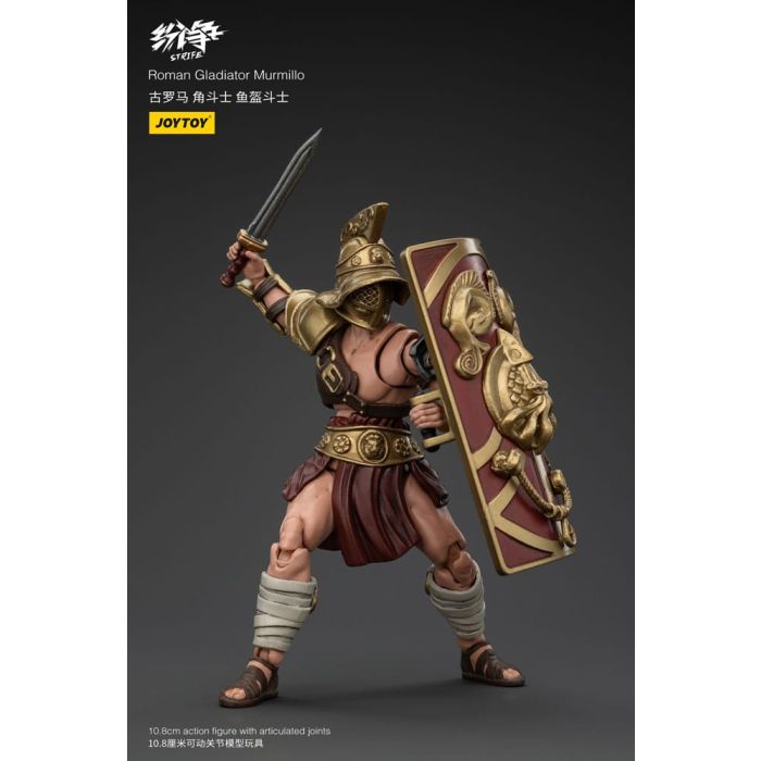 Strife Action Figure 1/18 Roman Gladiator Murmillo 11 cm     