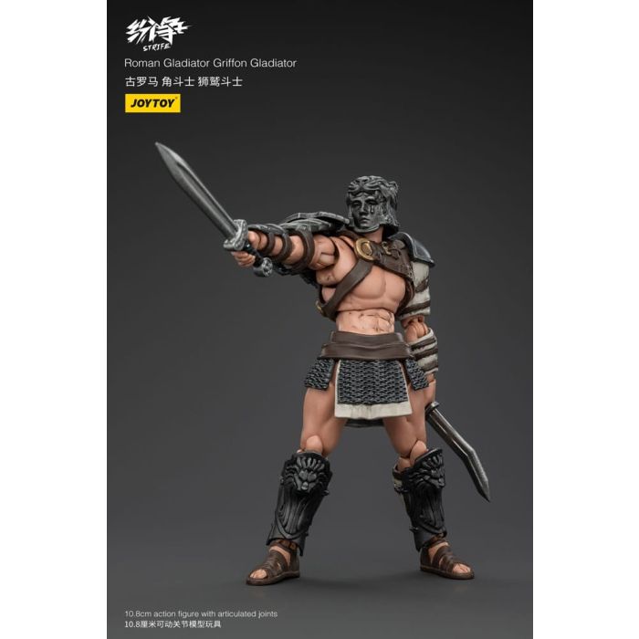 Strife Action Figure 1/18 Roman Gladiator Griffon Gladiator 11 cm 