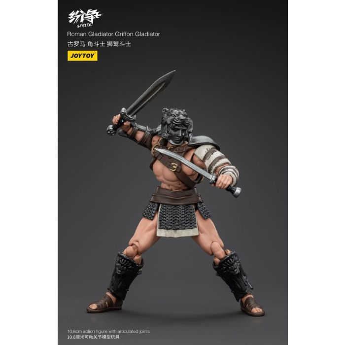 Strife Action Figure 1/18 Roman Gladiator Griffon Gladiator 11 cm 