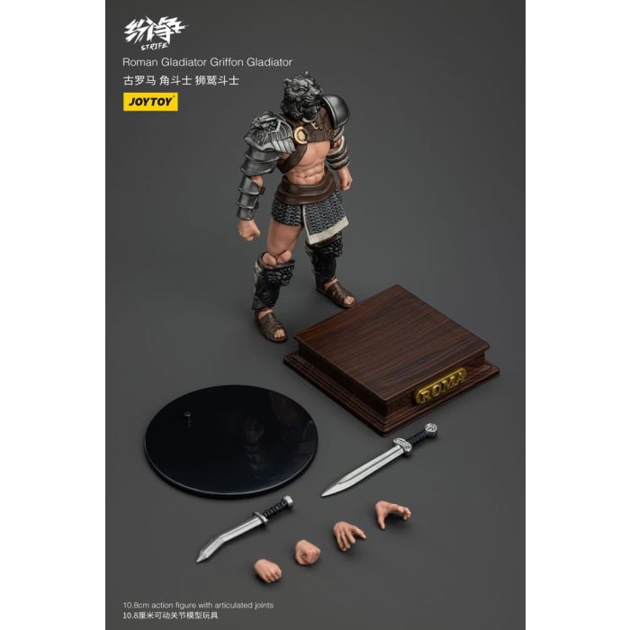 Strife Action Figure 1/18 Roman Gladiator Griffon Gladiator 11 cm 