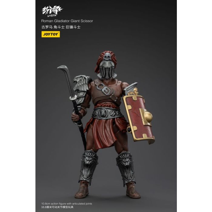 Strife Action Figure 1/18 Roman Gladiator Giant Scissor 11 cm       