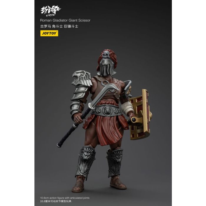 Strife Action Figure 1/18 Roman Gladiator Giant Scissor 11 cm       