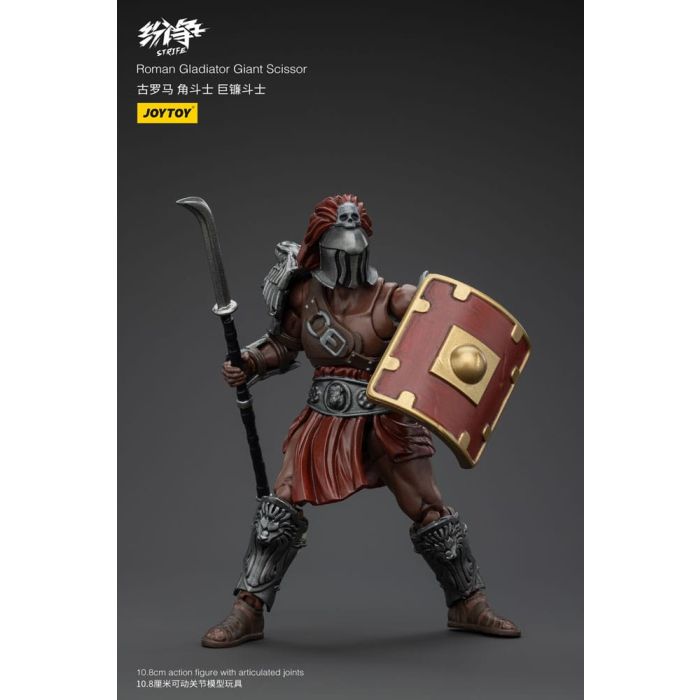 Strife Action Figure 1/18 Roman Gladiator Giant Scissor 11 cm       