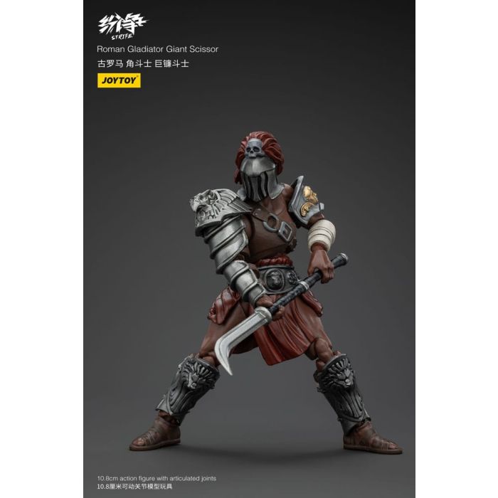 Strife Action Figure 1/18 Roman Gladiator Giant Scissor 11 cm       