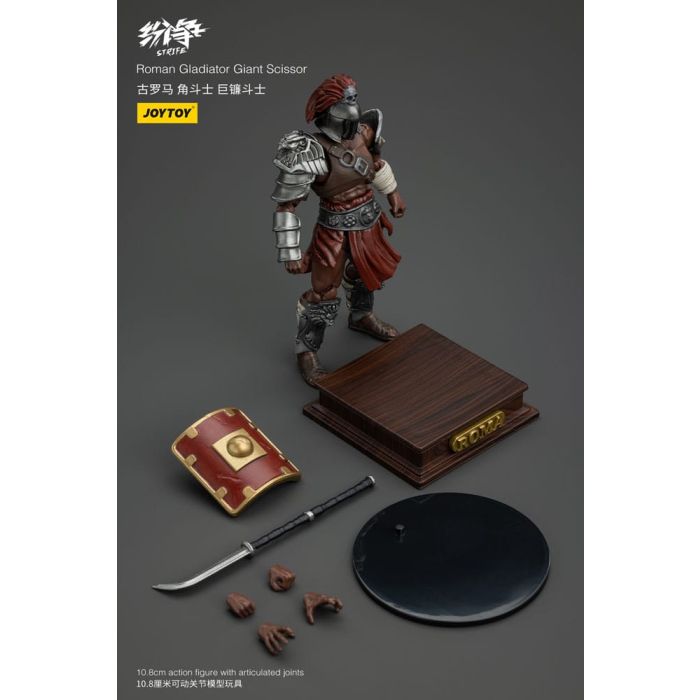 Strife Action Figure 1/18 Roman Gladiator Giant Scissor 11 cm       
