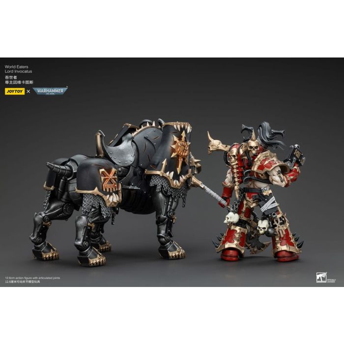 Warhammer 40k Action Figure 1/18 World Eaters Lord Invocatus 13 cm           