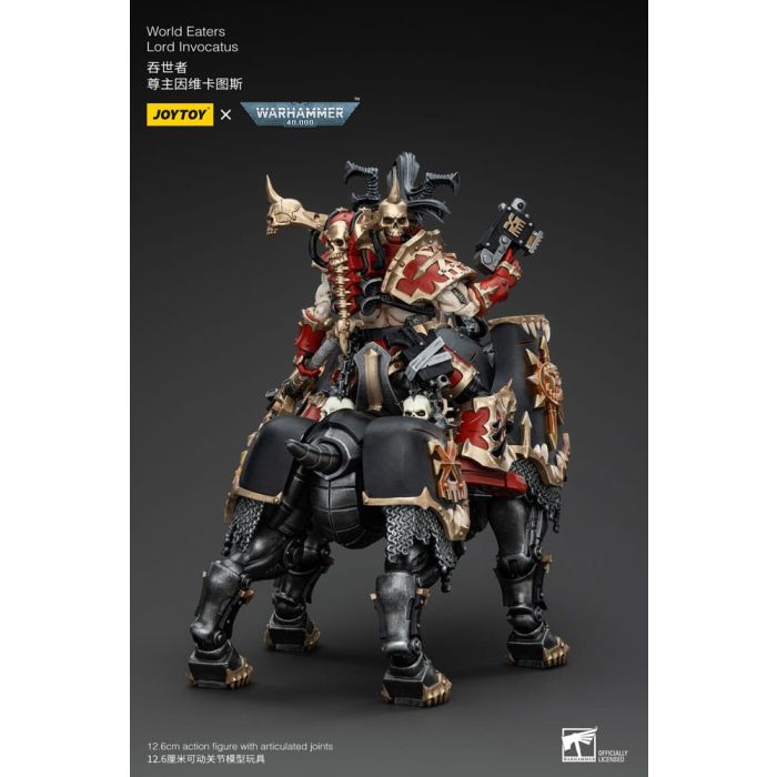 Warhammer 40k Action Figure 1/18 World Eaters Lord Invocatus 13 cm           